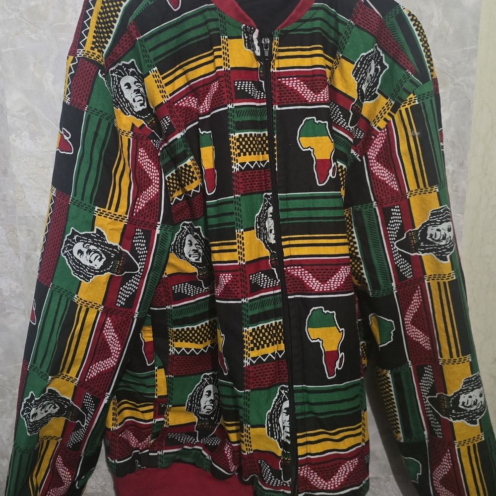 Colorful African Print Jacket